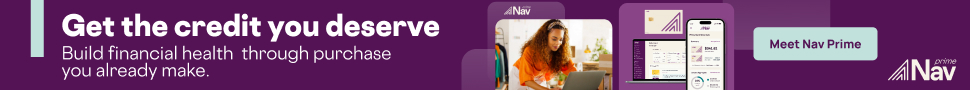 Nav business credit promotional banner — explore current Nav Prime options